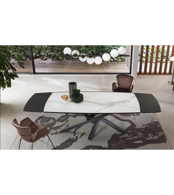 Shangai Wood-Ceramic Riflessi Table