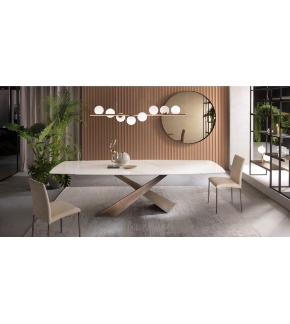 Living Céramique Riflessi Table Extensible
