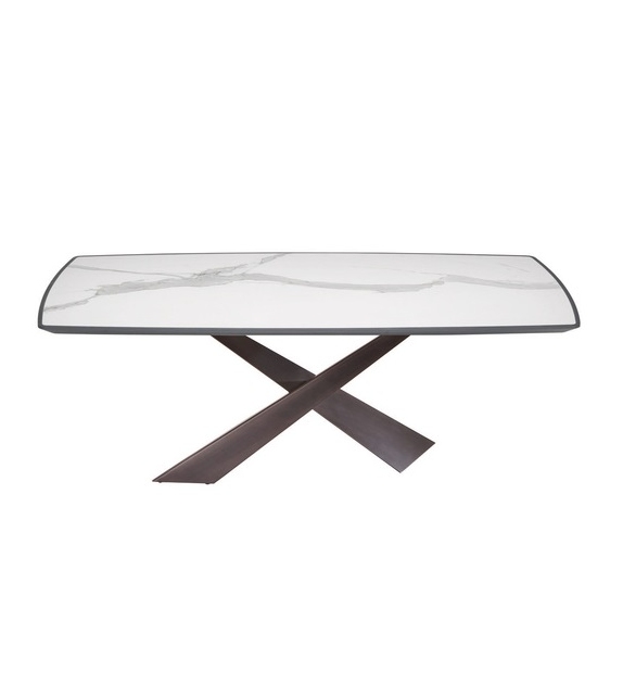 Living Holz-Keramik Riflessi Tisch