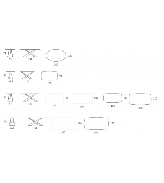 Living Crystal Riflessi Table