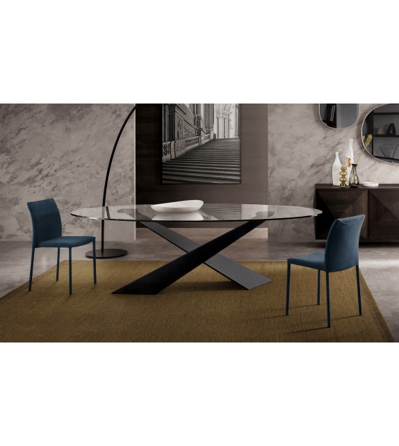 Living Cristal Riflessi Table