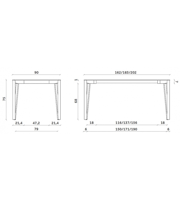 Decapo Miniforms Table