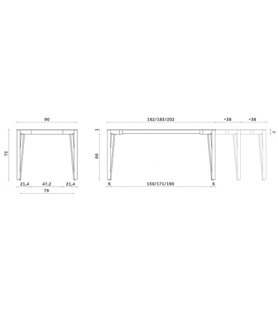 Decapo Miniforms Table