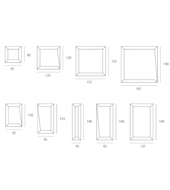 Gocce Riflessi Mirror