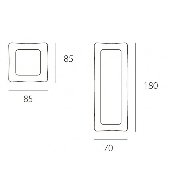 Sinuo Riflessi Miroir