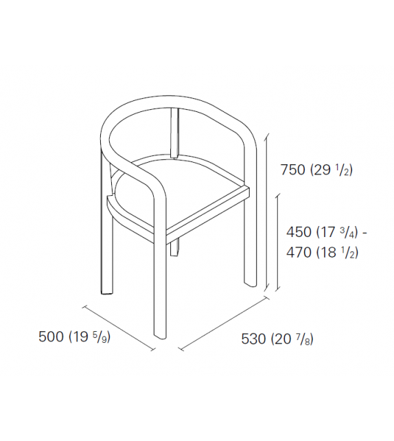 RH01 Stuttgart E15 Chaise