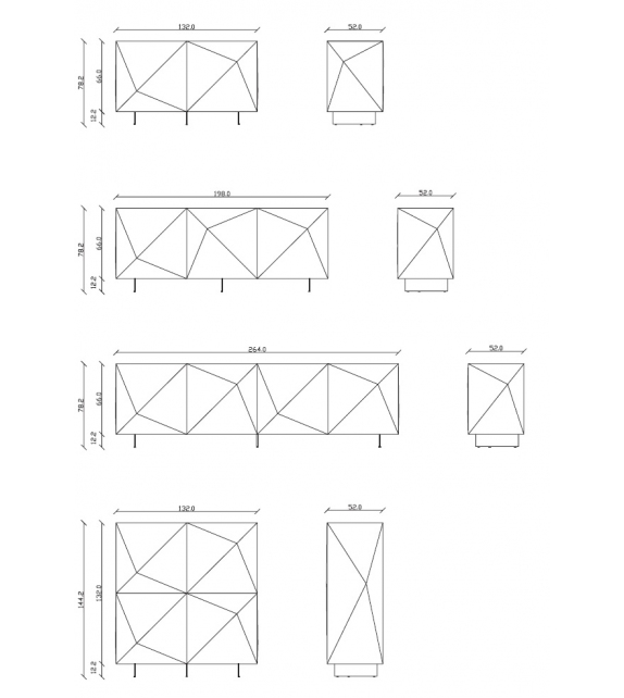 Cubric Riflessi Buffet
