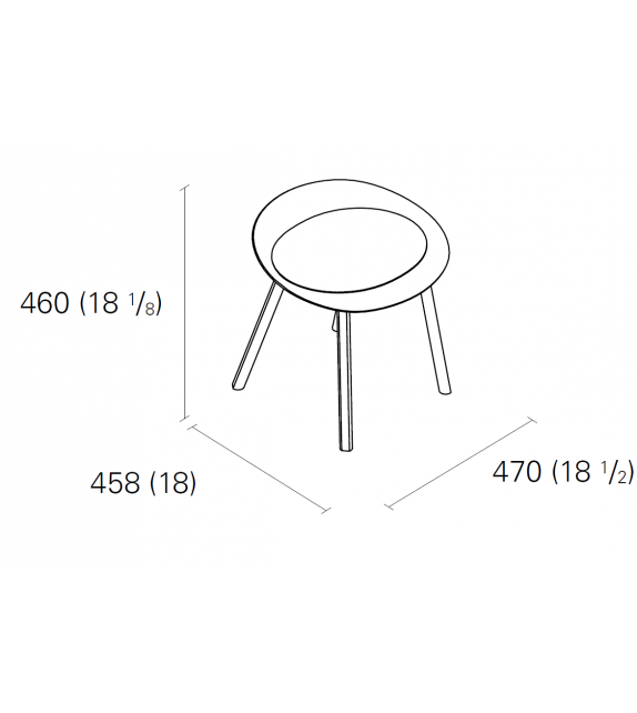 ST13 Mr Collins E15 Stool