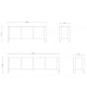 Cross Riflessi Sideboard