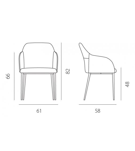 Sofia Comfort Riflessi Silla