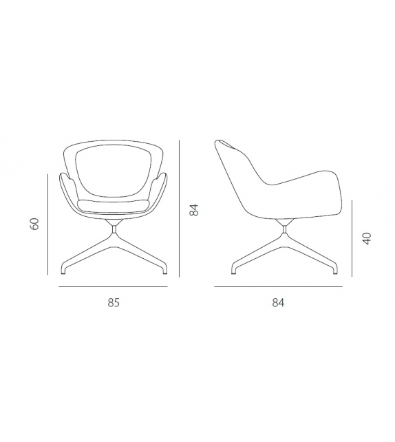 Meghan Riflessi Fauteuil Pivotant