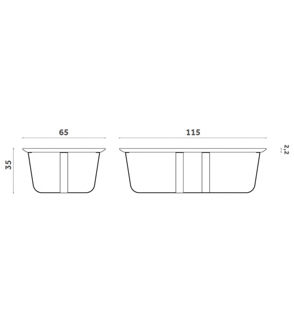 Bino Wood Miniforms Couchtisch
