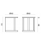 Zero Miniforms Couchtisch