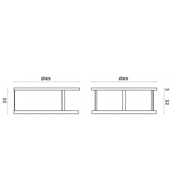 Zero Miniforms Couchtisch