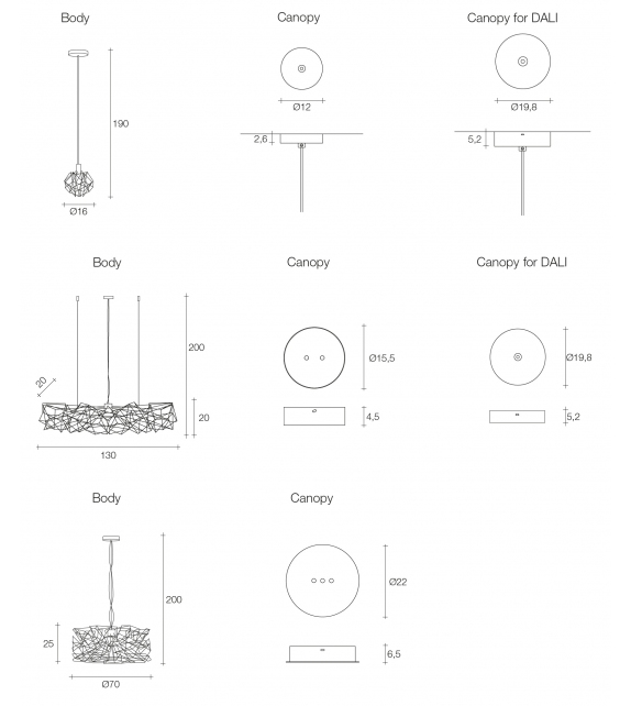 Etoile Terzani Suspension Lamp