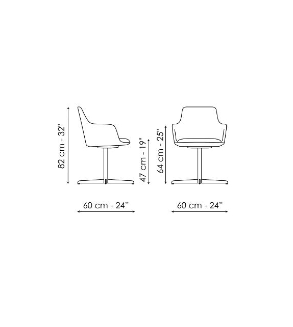 Miss Itala Office Bonaldo Chair