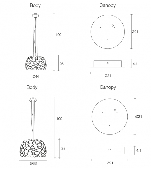 Anish Terzani Suspension Lamp