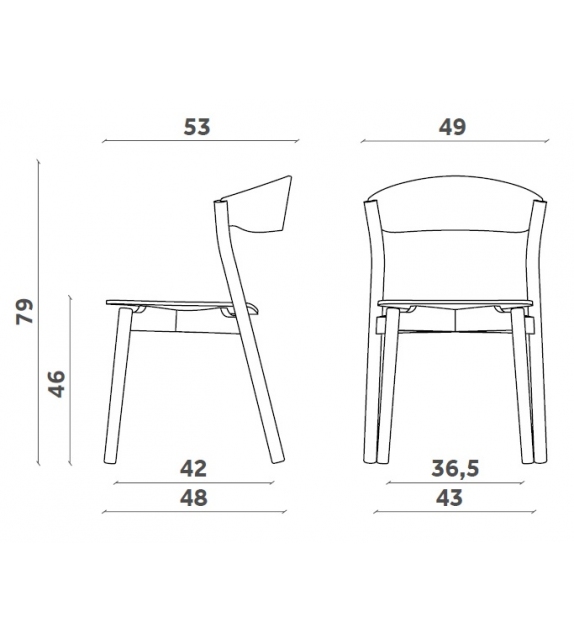 Tube Miniforms Upholstery Chair