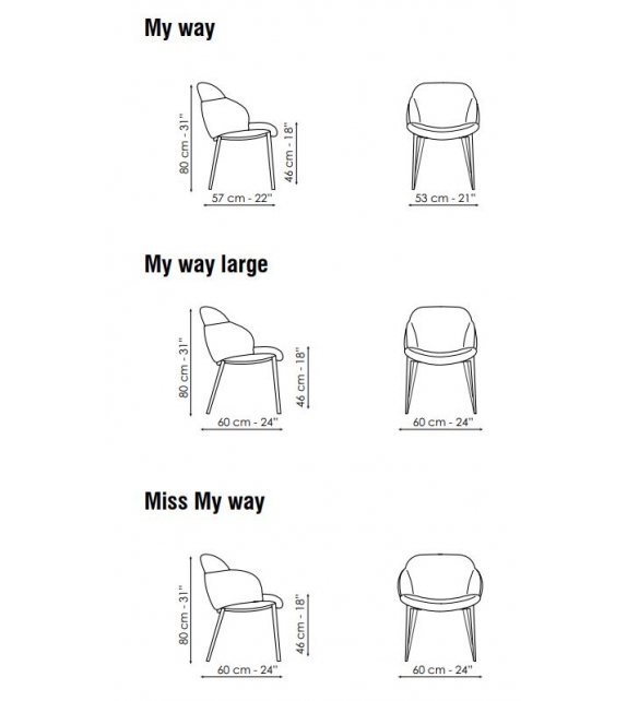 My Way Bonaldo Chair