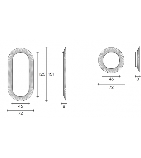 Kathleen Fiam Wandspiegel