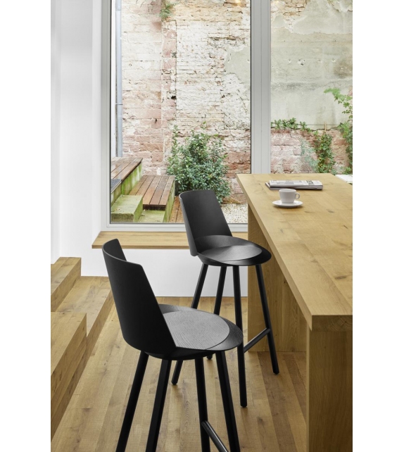 ST10 Jean E15 Stool with backrest