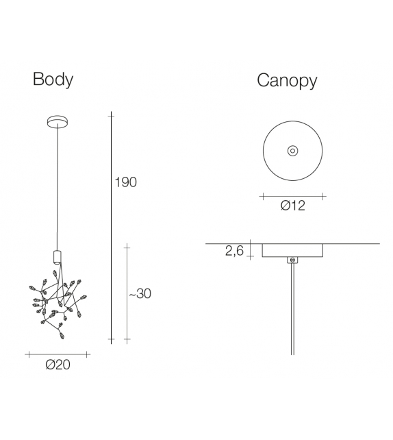 Core Mini Terzani Pendant Lamp