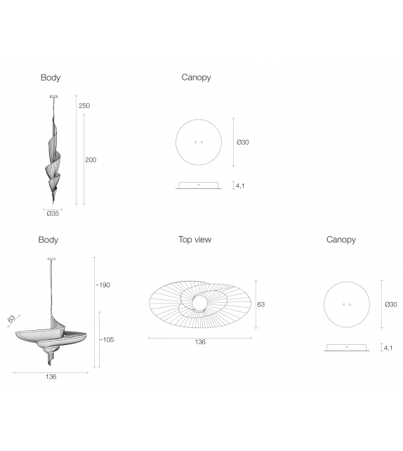 Epoque Terzani Chandelier