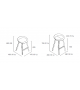 ST10 Jean E15 Stool