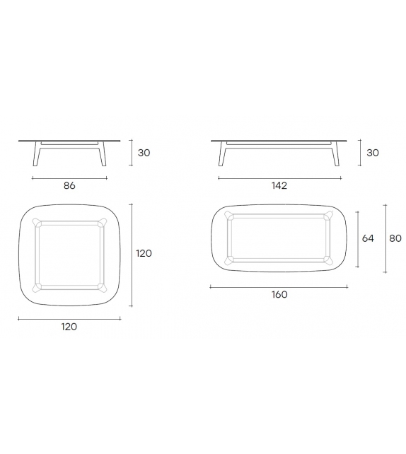 Magma Fiam Coffee Table
