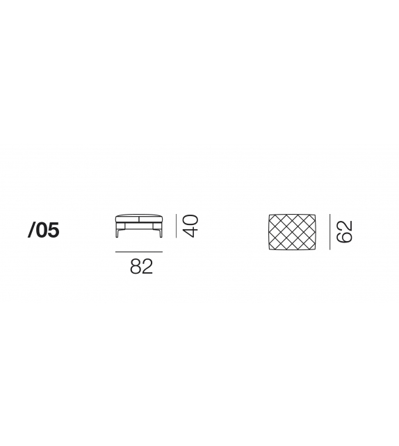 De Sede DS-48/05 Pouf