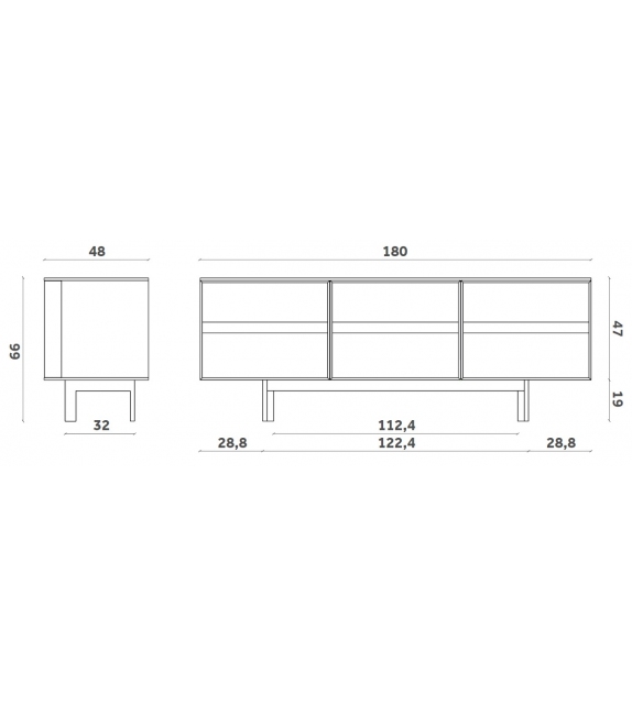 Ramblas Miniforms Sideboard