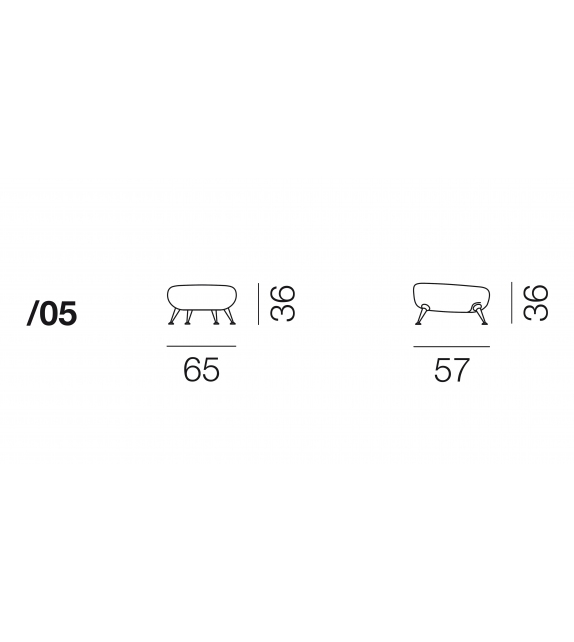 DS-102/05 De Sede Footstool