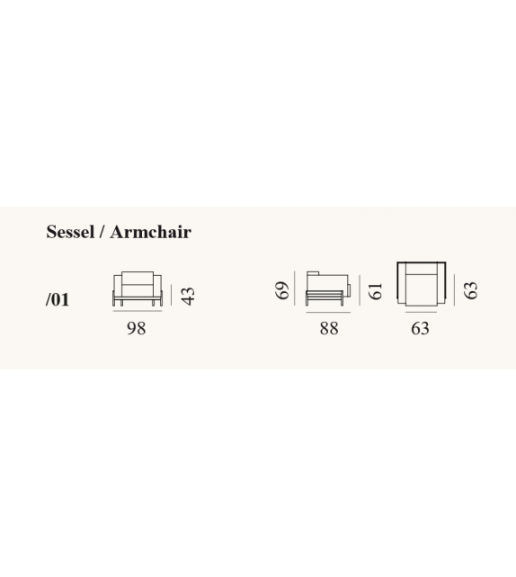 DS-22/01 De Sede Armchair