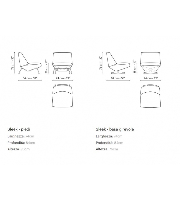 Sleek Bonaldo Fauteuil