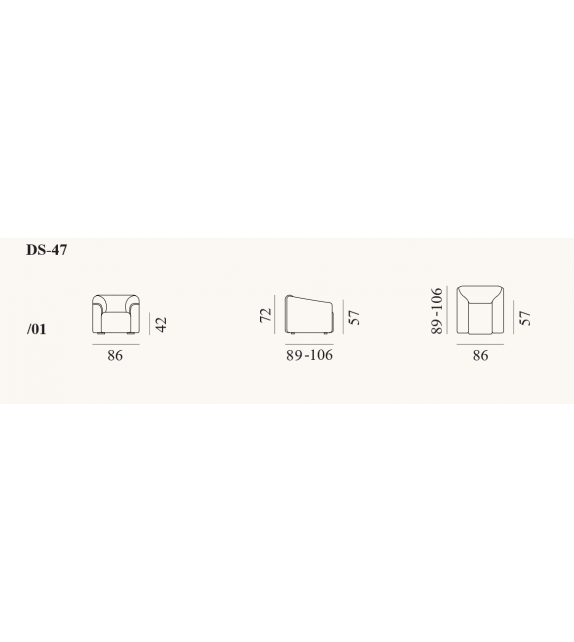 DS-47  De Sede Sessel