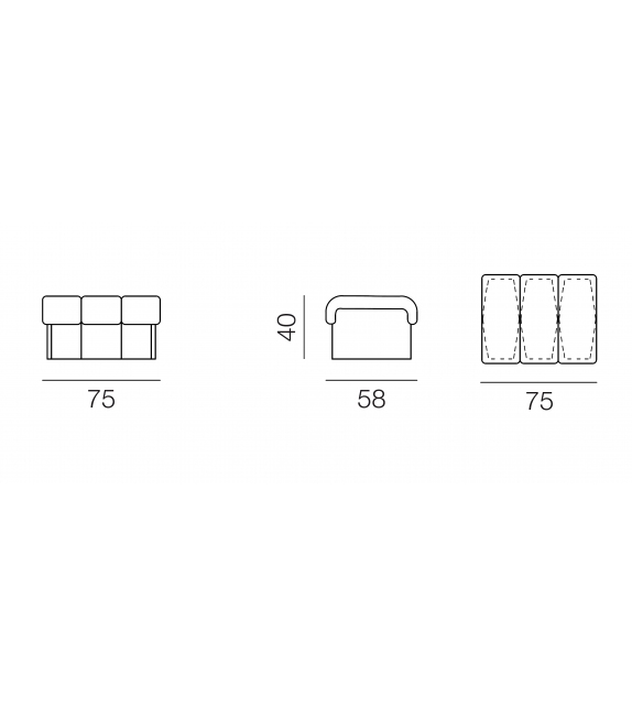 DS-600/05 Pouf De Sede