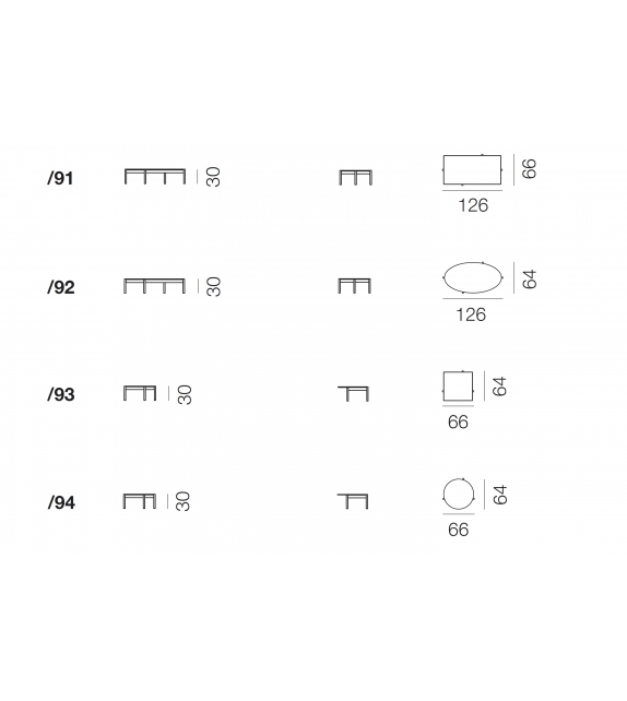 DS21/91 De Sede Mesita