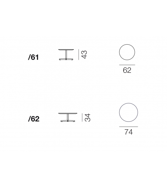 DS-343 De Sede Tavolino