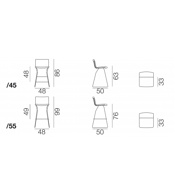DS-515 De Sede Taburete Bar