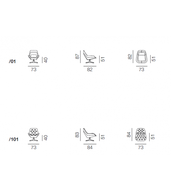 DS-144 / 01 De Sede Fauteuil