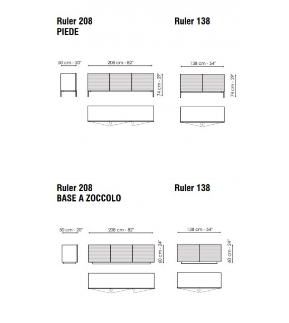 Ruler Bonaldo Sideboard