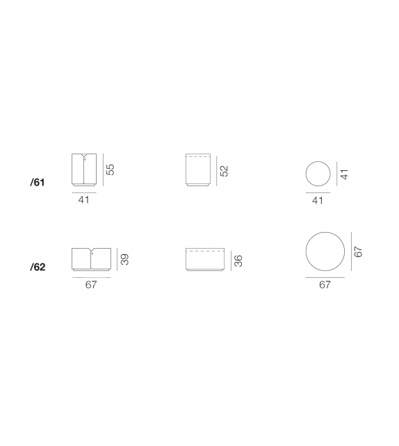 DS-5020 De Sede Occasional Table