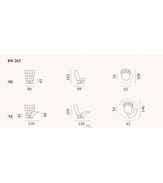 DS-262  De Sede Sessel