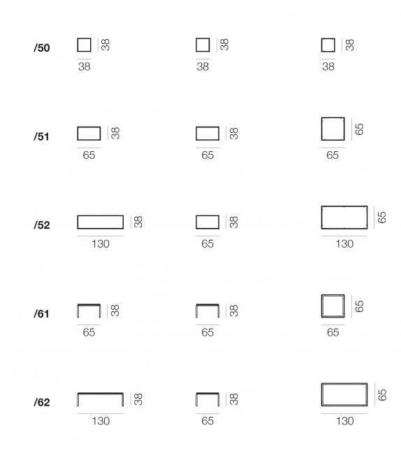 DS-9075 De Sede Couchtisch