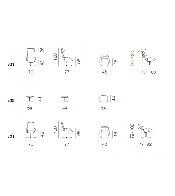 DS-343 De Sede Poltrona
