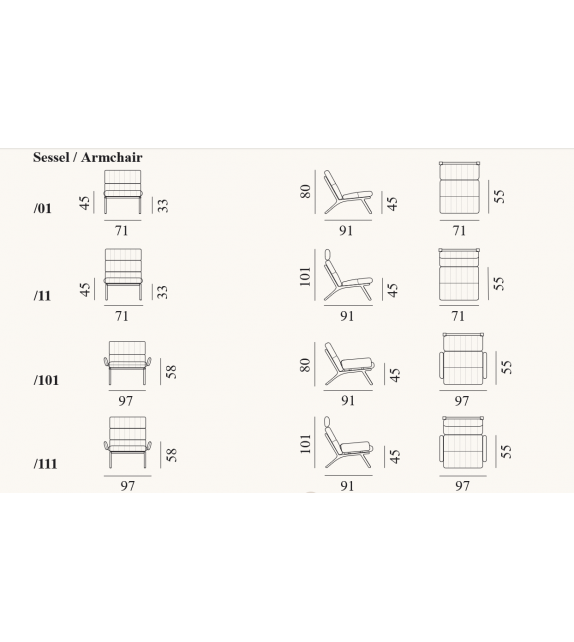 DS-531 De Sede Sessel