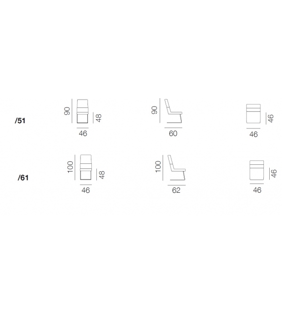 DS-414 De Sede  Cantilever Chair