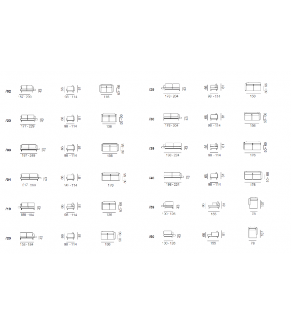 DS-747 De Sede Canapé