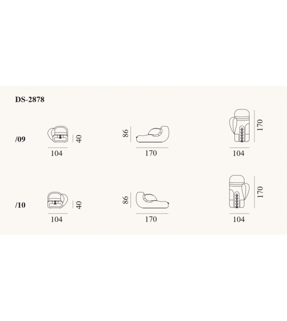 DS-2878 De Sede Canapé