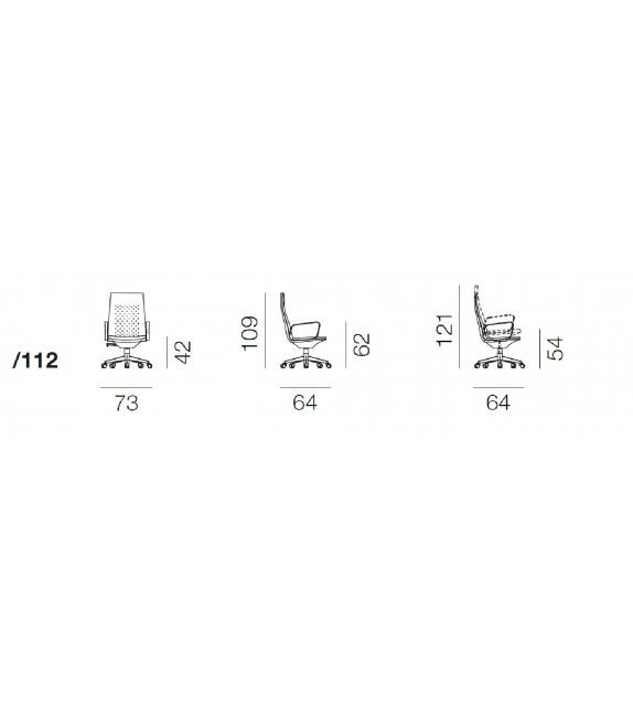 DS-1051/112 De Sede Sedia Direzionale